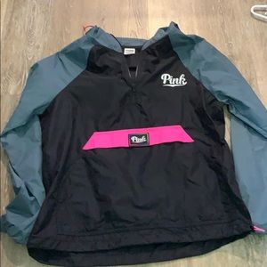pink anorak jacket